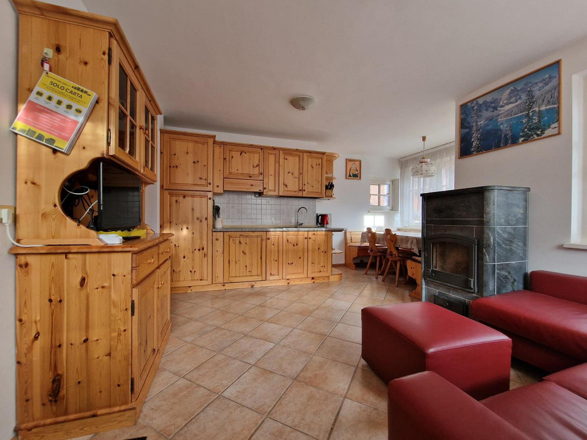 Apartment Col Val Di Fassa Con Terrazza Bagni Rinnovati 2023 *